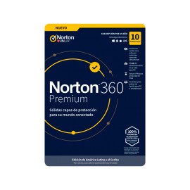 NORTON 360 Premiun / Seguridad Total 10 DV...