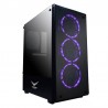 Gabinete NACEB HYDRA ATX RGB Negro