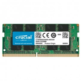 Memoria RAM DDR4 SO-DIMM Crucial 16GB 2666MHz