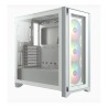 Gabinete Corsair iCUE 4000X ATX RGB Blanco